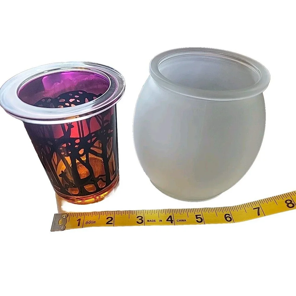 Partylite Votive Candle Holder -Woodland Light - Picture 8 of 8